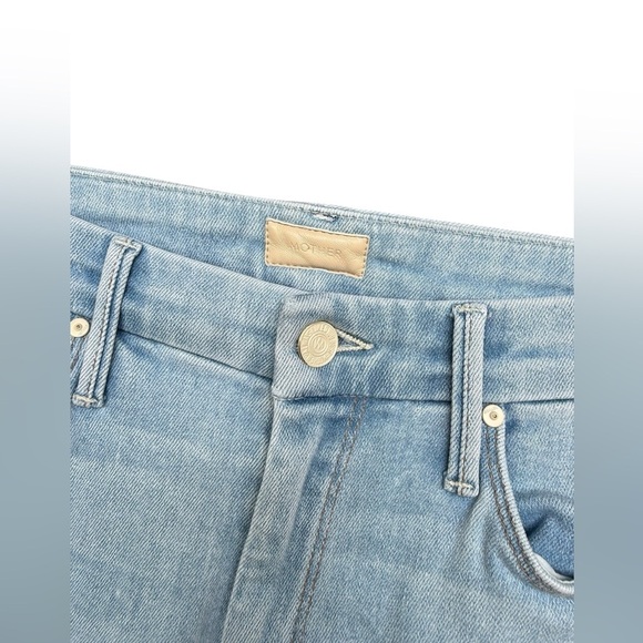 Mother Women’s The Looker Crop Jeans Light Wash Size 26 - Picture 2 of 6